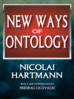 cover image of New Ways of Ontology